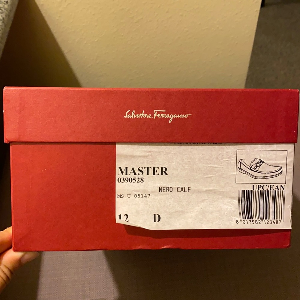 Men’s Salvatore Ferragamo Nero Calf Leather
